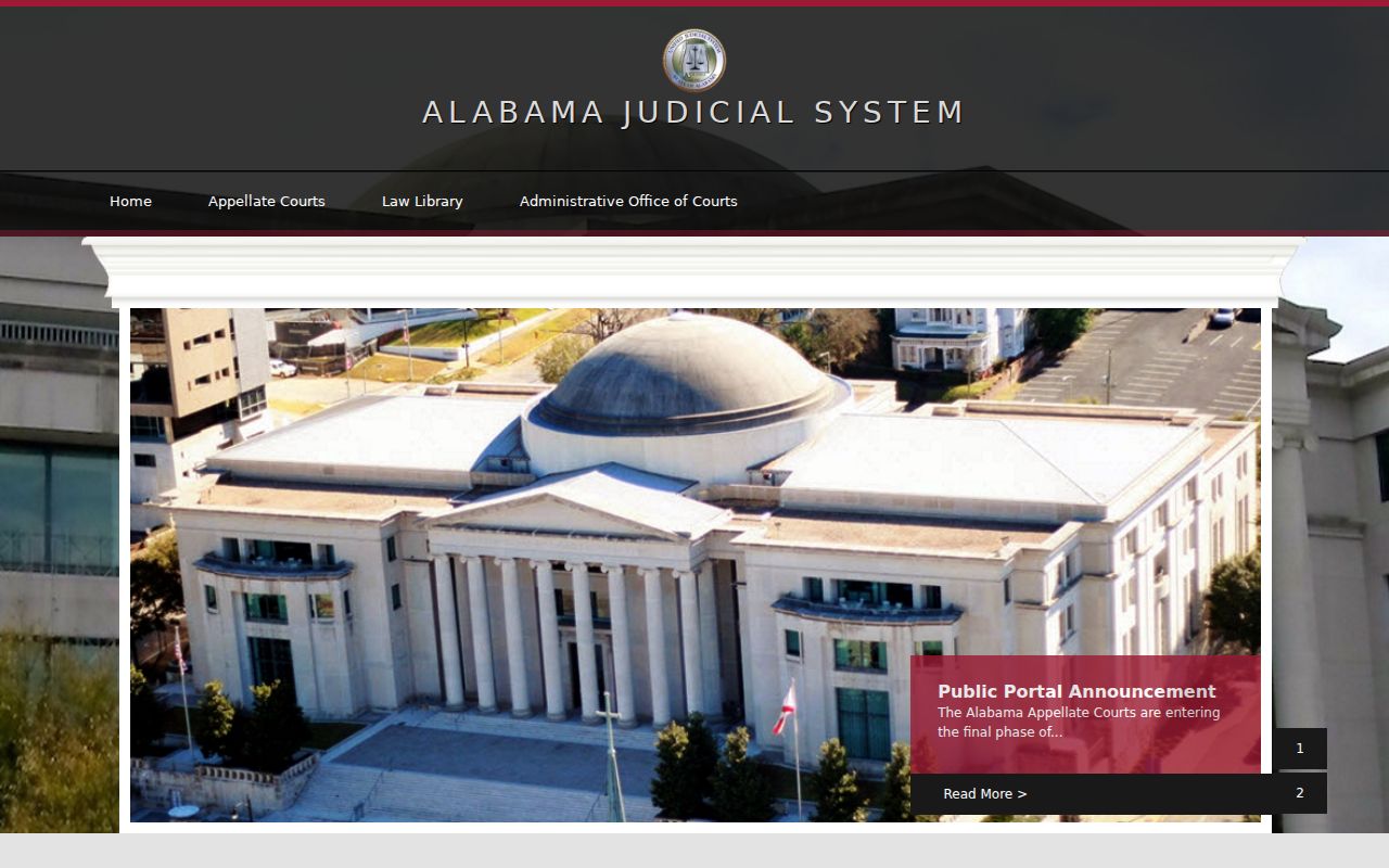 Colbert County court records Alabama judicial system page